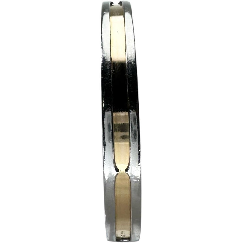 【BVLGARI/ブルガリ】 バングル ブレスレット B-ZERO1 ステンレススチール/K18ゴールド 18金 12.9g 15cm S レディース 【中古】【真子質店】【GD】 【IxxY】