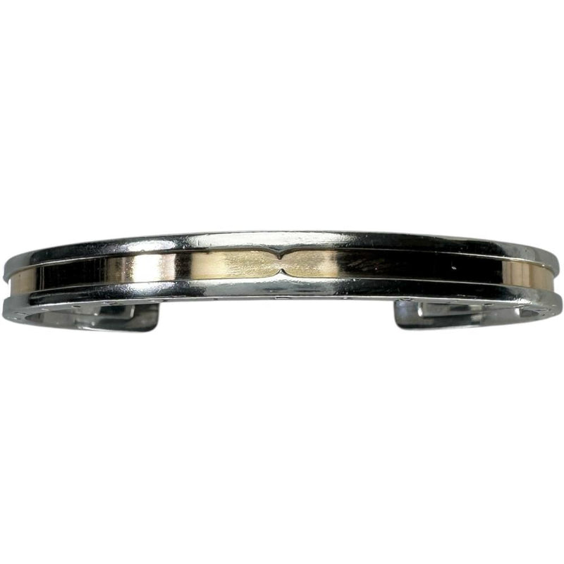 【BVLGARI/ブルガリ】 バングル ブレスレット B-ZERO1 ステンレススチール/K18ゴールド 18金 12.9g 15cm S レディース 【中古】【真子質店】【GD】 【IxxY】