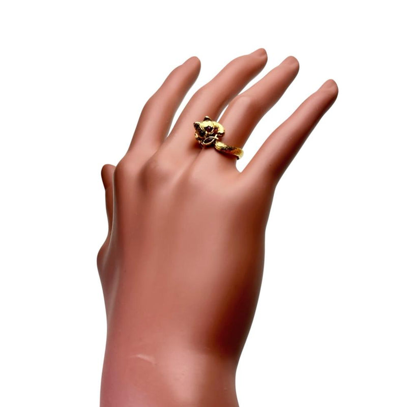 12号 猫/ネコモチーフ ルビー 0.21ct リング・指輪 K18ゴールド 18金 4.8g レディース
【中古】【真子質店】【NN】




【YMiT】