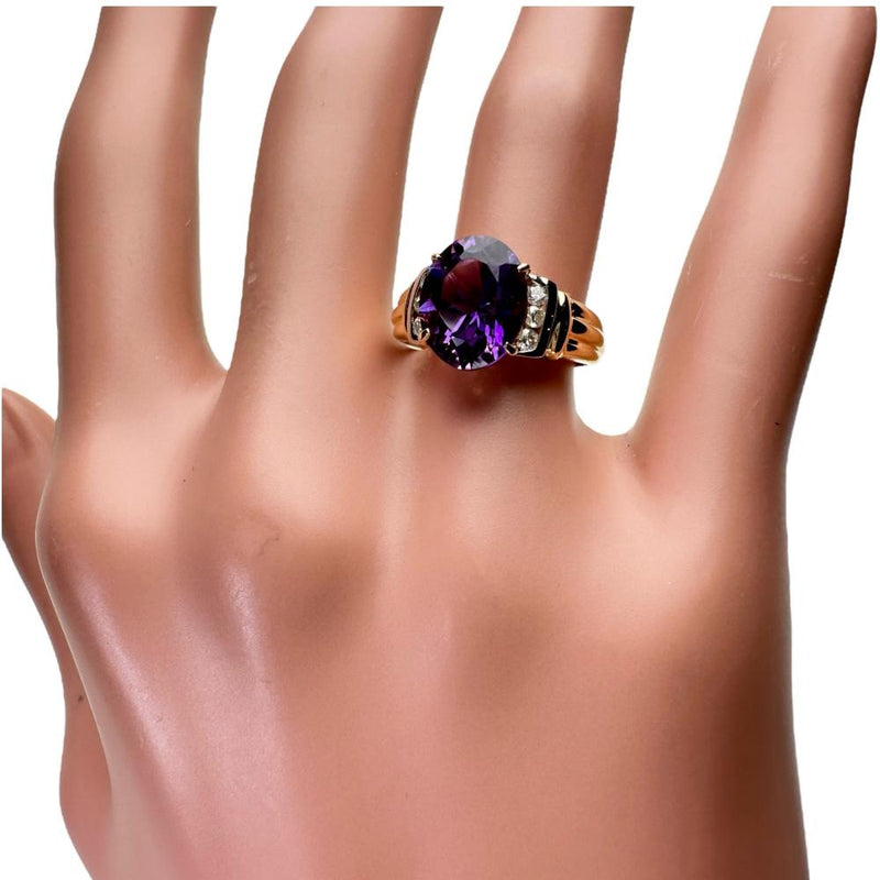 10.5号 アメジスト 2.65ct ダイヤモンド 0.14ct リング・指輪 K18ゴールド 18金/Pt900プラチナ 4.9g レディース
【中古】【真子質店】【NN】




【MoTMi】