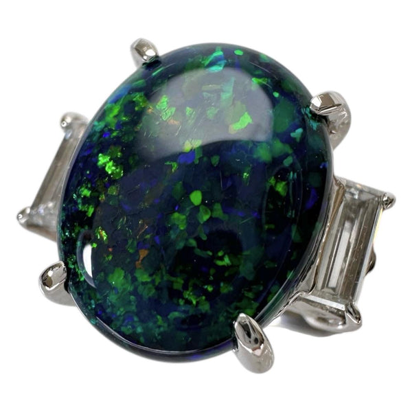 10号 ブラックオパール 2.394ct ダイヤモンド 0.40ct リング・指輪 Pt900プラチナ 6.9g レディース
【中古】【真子質店】【NN】




【IMiMiI】