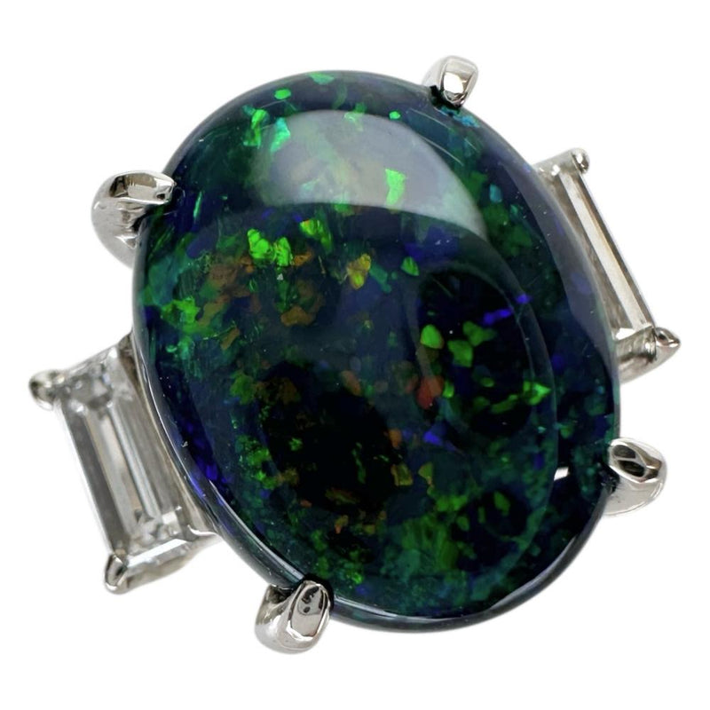 10号 ブラックオパール 2.394ct ダイヤモンド 0.40ct リング・指輪 Pt900プラチナ 6.9g レディース
【中古】【真子質店】【NN】




【IMiMiI】