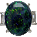 10号 ブラックオパール 2.394ct ダイヤモンド 0.40ct リング・指輪 Pt900プラチナ 6.9g レディース
【中古】【真子質店】【NN】




【IMiMiI】