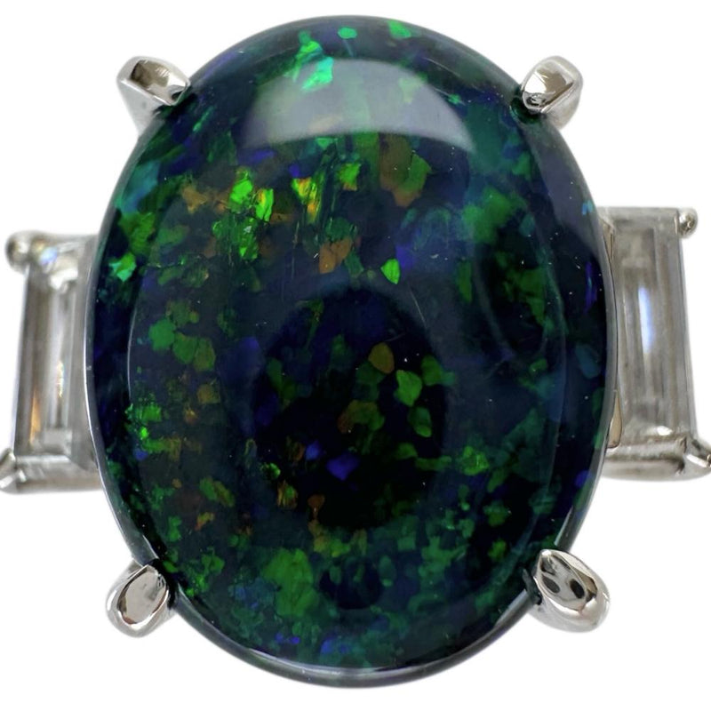 10号 ブラックオパール 2.394ct ダイヤモンド 0.40ct リング・指輪 Pt900プラチナ 6.9g レディース
【中古】【真子質店】【NN】




【IMiMiI】