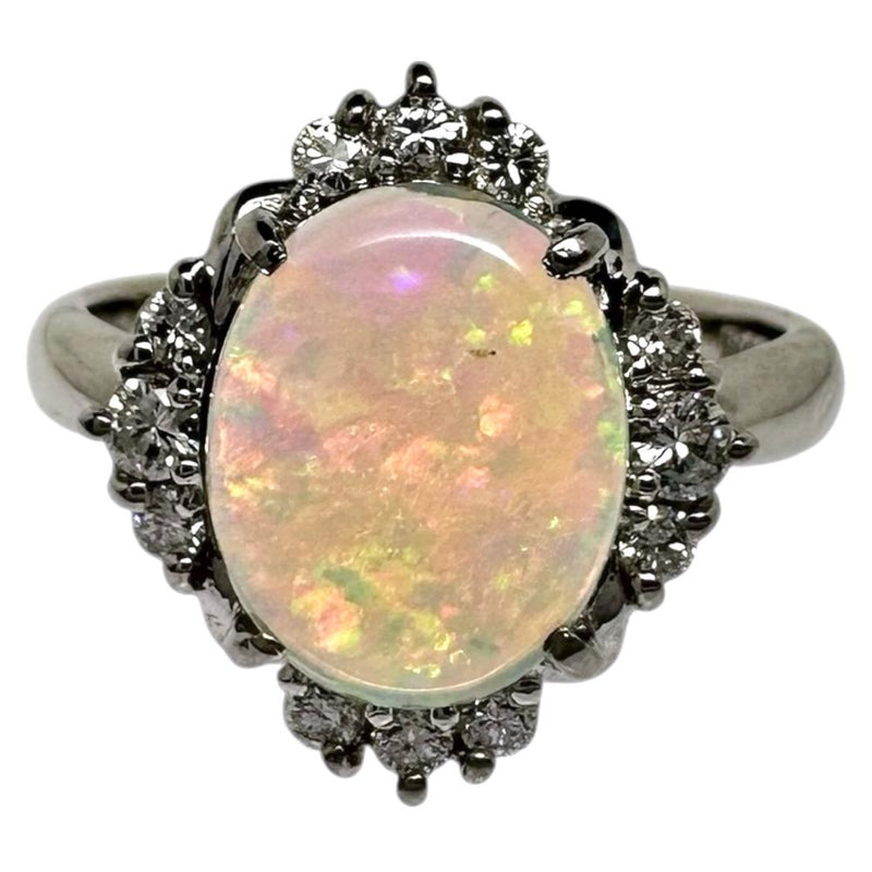 9号 オパール 0.98ct ダイヤモンド 計0.23ct リング・指輪 Pt900プラチナ 4.8g レディース
【中古】【真子質店】【NN】




【DIMi】