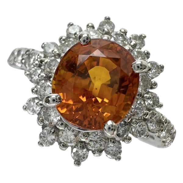11.5号 オレンジサファイア（拡散加熱処理なし） 2.04ct ダイヤモンド 0.76ct リング・指輪 Pt950プラチナ 4.8g レディース
【中古】【真子質店】【NN】




【IMoDx】