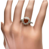 11.5号 オレンジサファイア（拡散加熱処理なし） 2.04ct ダイヤモンド 0.76ct リング・指輪 Pt950プラチナ 4.8g レディース
【中古】【真子質店】【NN】




【IMoDx】