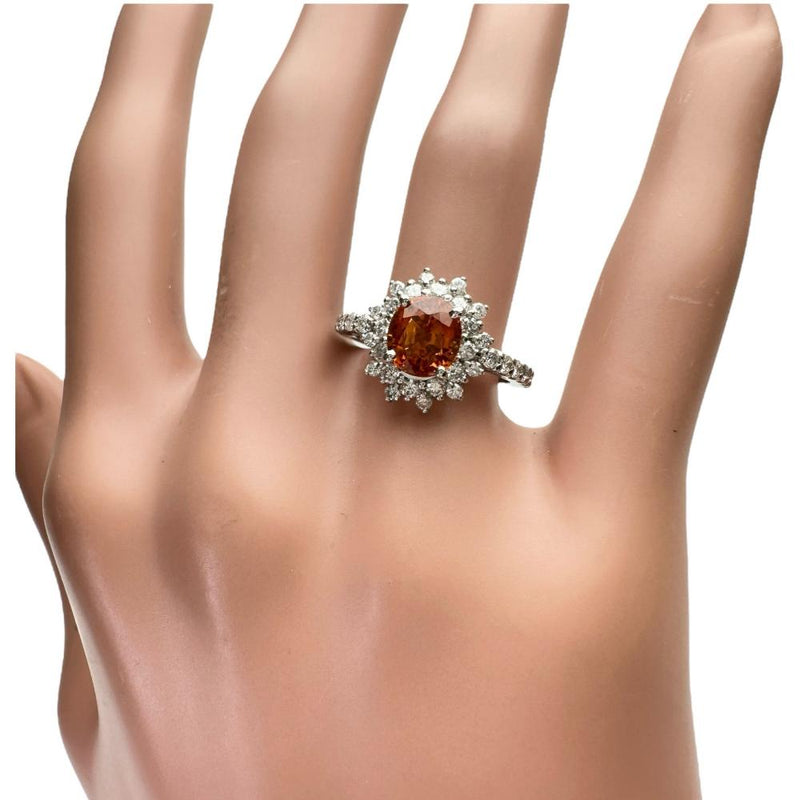 11.5号 オレンジサファイア（拡散加熱処理なし） 2.04ct ダイヤモンド 0.76ct リング・指輪 Pt950プラチナ 4.8g レディース
【中古】【真子質店】【NN】




【IMoDx】
