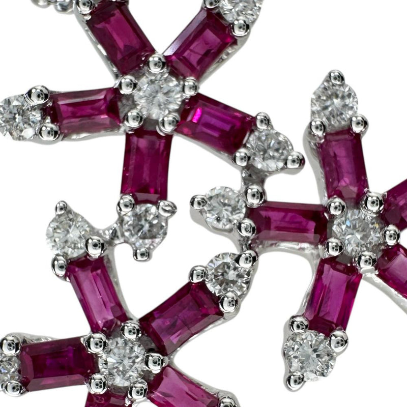 結晶デザイン ルビー 計1.00ct ダイヤモンド 計0.35ct ネックレス K18WGホワイトゴールド 18金/(トップ分析済み) 4.0g 45cm レディース
【中古】【真子質店】【NN】




【MixMa】