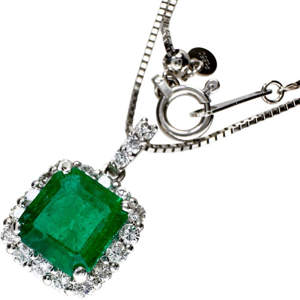 エメラルド(ヴィヴィッドグリーン) 1.06ct ダイヤモンド 0.29ct ネックレス Pt950プラチナ/Pt850プラチナ 3.6g 45cm レディース
【中古】【真子質店】【NN】




【IYMiMa】