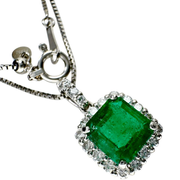 エメラルド(ヴィヴィッドグリーン) 1.06ct ダイヤモンド 0.29ct ネックレス Pt950プラチナ/Pt850プラチナ 3.6g 45cm レディース
【中古】【真子質店】【NN】




【IYMiMa】