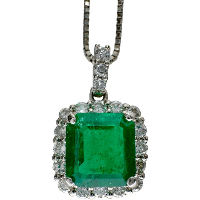 エメラルド(ヴィヴィッドグリーン) 1.06ct ダイヤモンド 0.29ct ネックレス Pt950プラチナ/Pt850プラチナ 3.6g 45cm レディース
【中古】【真子質店】【NN】




【IYMiMa】