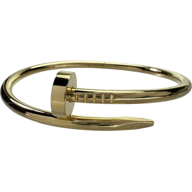 【CARTIER/カルティエ】 バングル ブレスレット ジュストアンクル クラシックモデル K18ゴールド 18金 32.0g 16cm 16 レディース 【中古】【真子質店】【BL】 【KSTx】