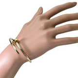 【CARTIER/カルティエ】 バングル ブレスレット ジュストアンクル クラシックモデル K18ゴールド 18金 32.0g 16cm 16 レディース 【中古】【真子質店】【BL】 【KSTx】