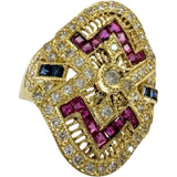 11号 サファイア 0.88ct ダイヤモンド 0.46ct リング・指輪 K18ゴールド 18金 4.6g レディース
【中古】【真子質店】【NN】




【YSMa】