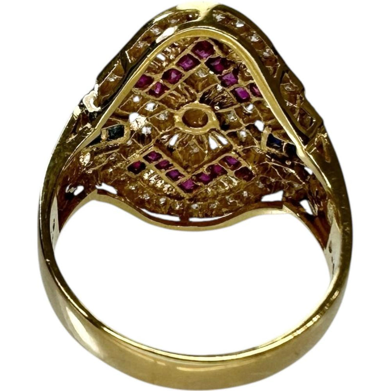 11号 サファイア 0.88ct ダイヤモンド 0.46ct リング・指輪 K18ゴールド 18金 4.6g レディース
【中古】【真子質店】【NN】




【YSMa】