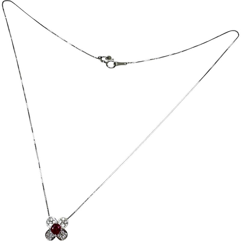 ルビー 0.68ct ダイヤモンド 計0.27ct ネックレス Pt900プラチナ/Pt850プラチナ 4.6g 45cm レディース
【中古】【真子質店】【NN】




【YTK】