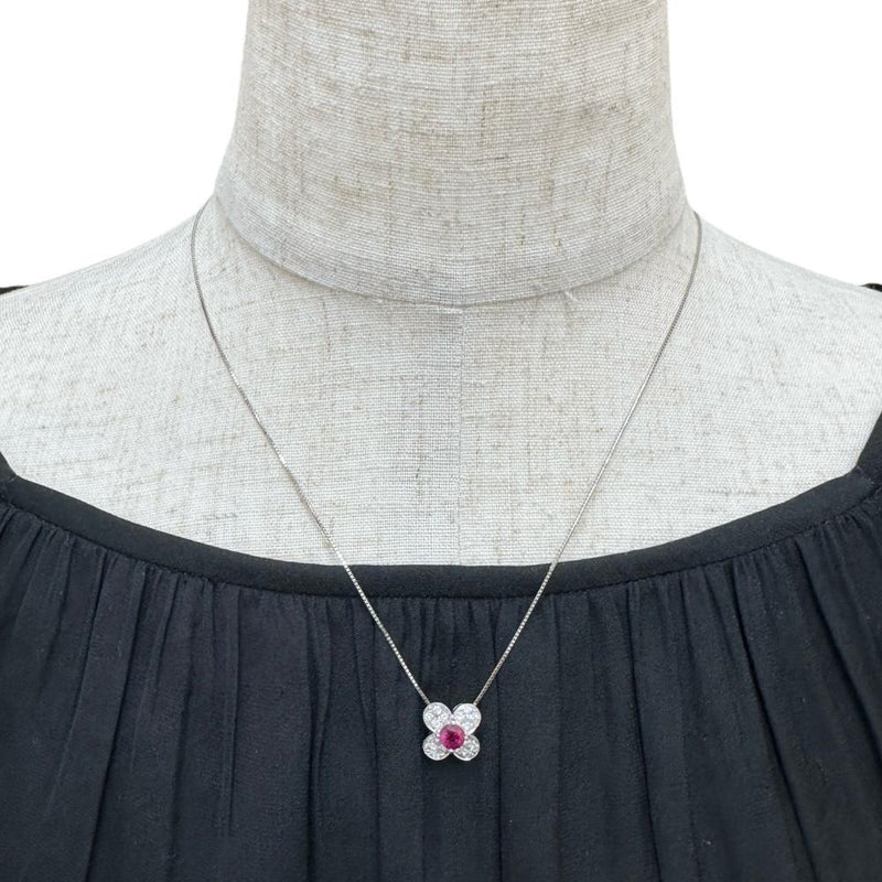 ルビー 0.68ct ダイヤモンド 計0.27ct ネックレス Pt900プラチナ/Pt850プラチナ 4.6g 45cm レディース
【中古】【真子質店】【NN】




【YTK】
