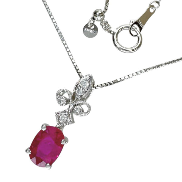 ルビー 1.13ct ダイヤモンド 0.04ct ネックレス K18WGホワイトゴールド 18金 45g 45cm レディース
【中古】【真子質店】【NN】




【IxTMa】