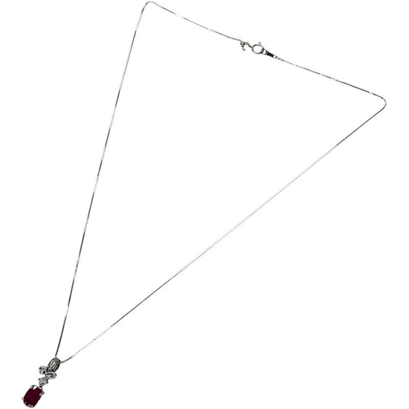 ルビー 1.13ct ダイヤモンド 0.04ct ネックレス K18WGホワイトゴールド 18金 45g 45cm レディース
【中古】【真子質店】【NN】




【IxTMa】