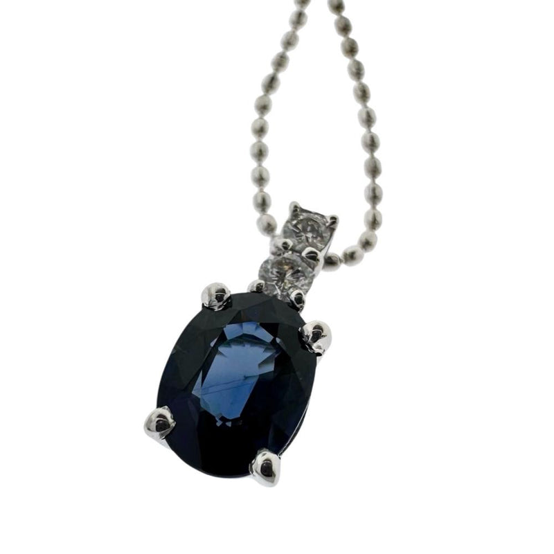 サファイア 1.02ct ダイヤモンド 計0.06ct ネックレス K18WGホワイトゴールド 18金 2.1g 40cm レディース
【中古】【真子質店】【NN】




【DYT】