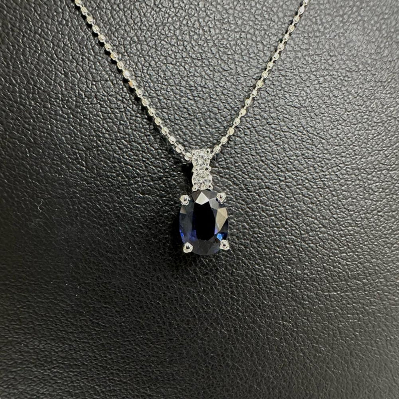 サファイア 1.02ct ダイヤモンド 計0.06ct ネックレス K18WGホワイトゴールド 18金 2.1g 40cm レディース
【中古】【真子質店】【NN】




【DYT】