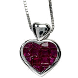 ハート リバーシブル ルビー 計1.00ct ダイヤモンド 計0.11ct ネックレス K18WGホワイトゴールド 18金 3.3g 40cm レディース
【中古】【真子質店】【NN】




【MoTMi】