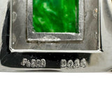 ヒスイ ダイヤモンド 0.35ct ペンダントトップ Pt900プラチナ 3.4g レディース 【中古】【真子質店】【NN】 【MaYMa】
