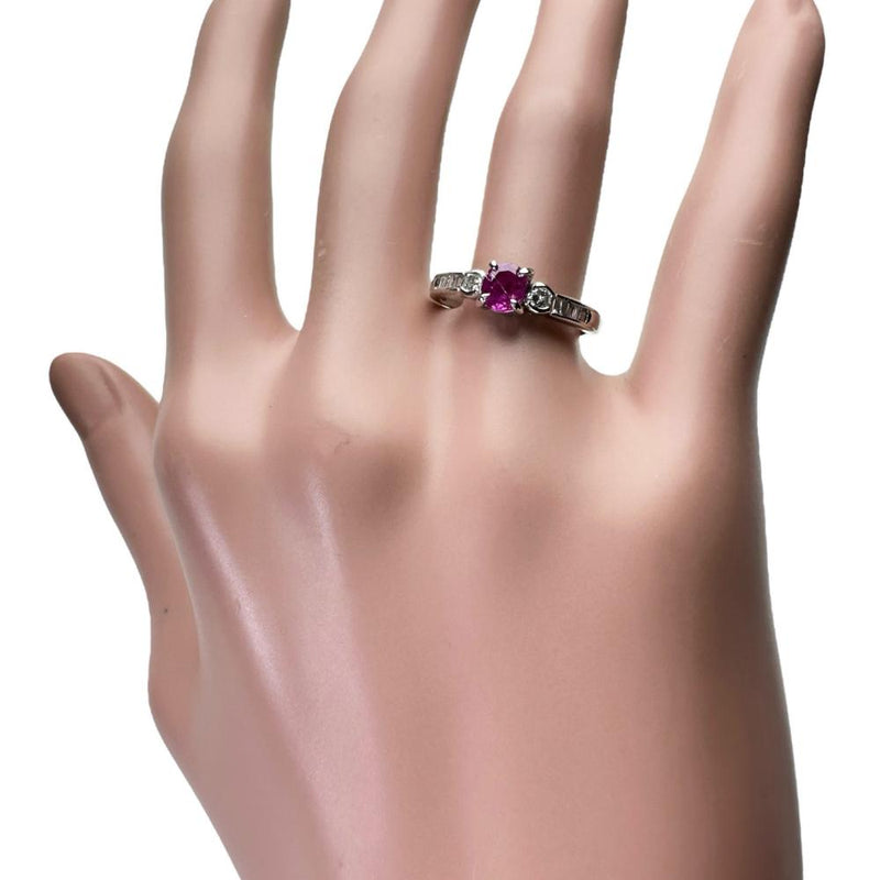 12号 ピンクサファイア 0.67ct ダイヤモンド 0.25ct リング・指輪 Pt900プラチナ 3.4g レディース
【中古】【真子質店】【NN】




【MaYMa】