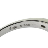 12.5号 サファイア 0.54ct ダイヤモンド 計0.53ct リング・指輪 Pt900プラチナ 6.4g レディース 【中古】【真子質店】【NN】 【MoSD】