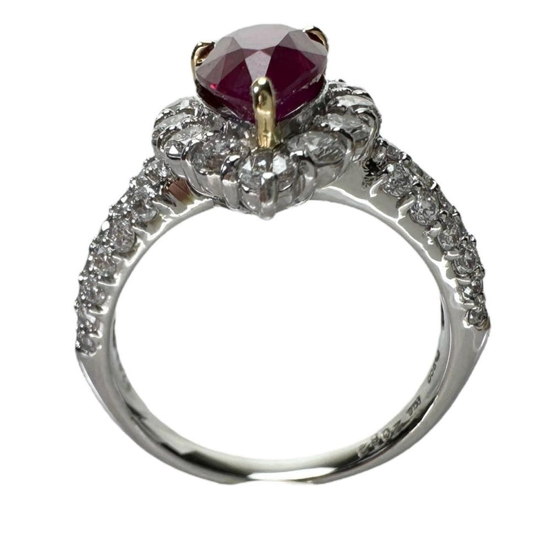 11.5号 ルビー 0.81ct ダイヤモンド 0.50ct リング・指輪 Pt900プラチナ 6.4g レディース
【中古】【真子質店】【NN】




【SSx】