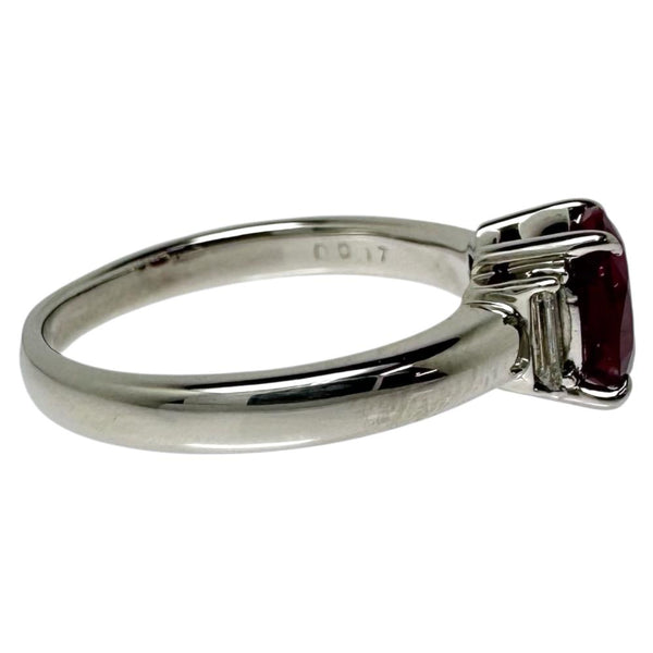 11号 ビルマ産ルビー 1.10ct ダイヤモンド 計0.17ct リング・指輪 Pt900プラチナ 5.1g レディース
【中古】【真子質店】【NN】




【IMoDx】