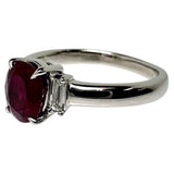 11号 ビルマ産ルビー 1.10ct ダイヤモンド 計0.17ct リング・指輪 Pt900プラチナ 5.1g レディース
【中古】【真子質店】【NN】




【IMoDx】