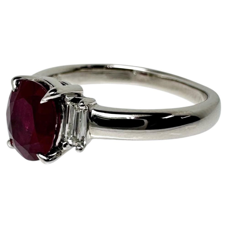 11号 ビルマ産ルビー 1.10ct ダイヤモンド 計0.17ct リング・指輪 Pt900プラチナ 5.1g レディース
【中古】【真子質店】【NN】




【IMoDx】