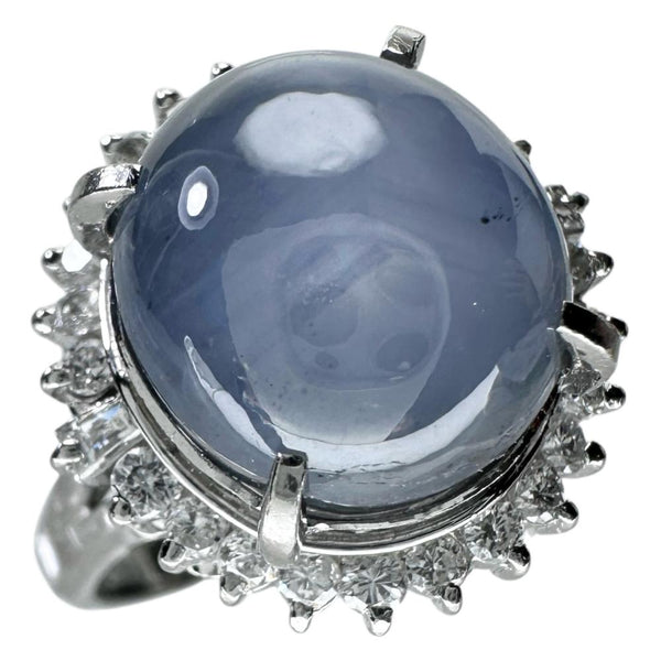 12.5号 スターサファイア（カボションカット） 13.60ct ダイヤモンド 0.45ct リング・指輪 Pt900プラチナ 9.8g レディース
【中古】【真子質店】【NN】




【MiMix】