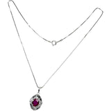 ルビー 1.04ct ダイヤモンド 計0.79ct ネックレス Pt900プラチナ/Pt850プラチナ 9.1g 40cm レディース
【中古】【真子質店】【NN】




【IxMax】