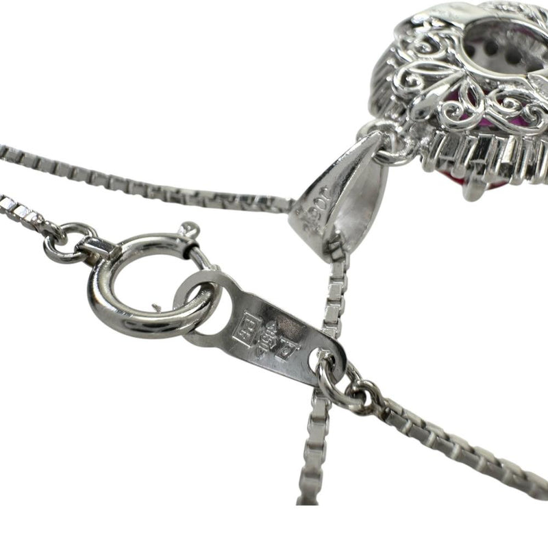 ルビー 1.04ct ダイヤモンド 計0.79ct ネックレス Pt900プラチナ/Pt850プラチナ 9.1g 40cm レディース
【中古】【真子質店】【NN】




【IxMax】