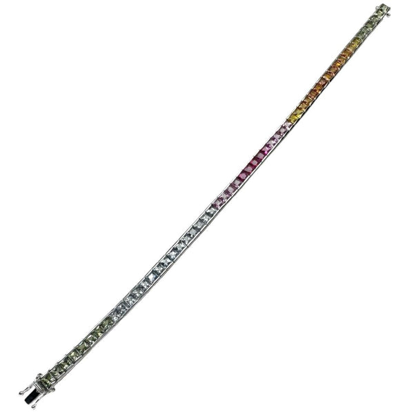 マルチカラー サファイア 9.66ct ブレスレット K18WGホワイトゴールド 18金 15.8g 17cm レディース
【中古】【真子質店】【NN】




【TTSS】
