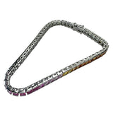 マルチカラー サファイア 9.66ct ブレスレット K18WGホワイトゴールド 18金 15.8g 17cm レディース
【中古】【真子質店】【NN】




【TTSS】