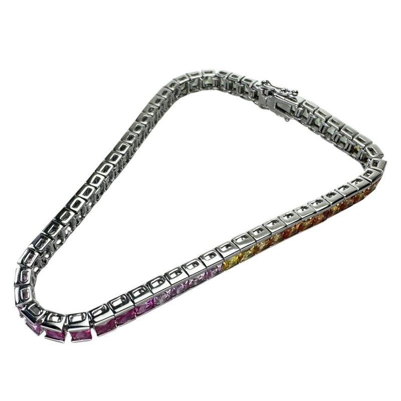マルチカラー サファイア 9.66ct ブレスレット K18WGホワイトゴールド 18金 15.8g 17cm レディース
【中古】【真子質店】【NN】




【TTSS】