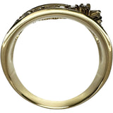 17号【CELINE/セリーヌ】 ダイヤモンド 0.22ct リング・指輪 K18ゴールド 18金 9.5g レディース 【中古】【真子質店】【BL】 【ITYMo】