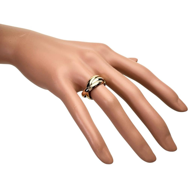 12.5号【CARTIER/カルティエ】 トリニティ リング・指輪 K18YGイエローゴールド 18金/K18WGホワイトゴールド 18金/K18PGピンクゴールド 8.3g #51 レディース 【中古】【真子質店】【GD】 【ITIx】