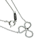 【TIFFANY&Co./ティファニー】 ペーパーフラワー ダイヤモンド ネックレス Pt950プラチナ 2.9g 41.0cm レディース 【中古】【真子質店】【GD】 【IISS】