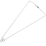 【TIFFANY&Co./ティファニー】 ペーパーフラワー ダイヤモンド ネックレス Pt950プラチナ 2.9g 41.0cm レディース 【中古】【真子質店】【GD】 【IISS】