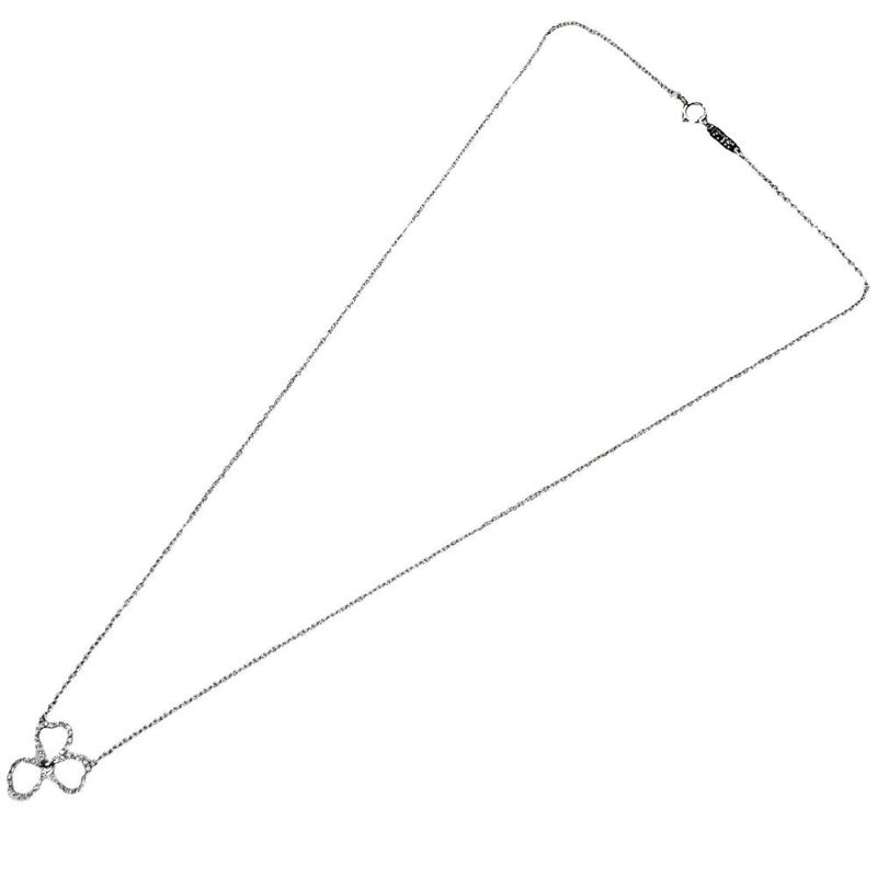 【TIFFANY&Co./ティファニー】 ペーパーフラワー ダイヤモンド ネックレス Pt950プラチナ 2.9g 41.0cm レディース 【中古】【真子質店】【GD】 【IISS】