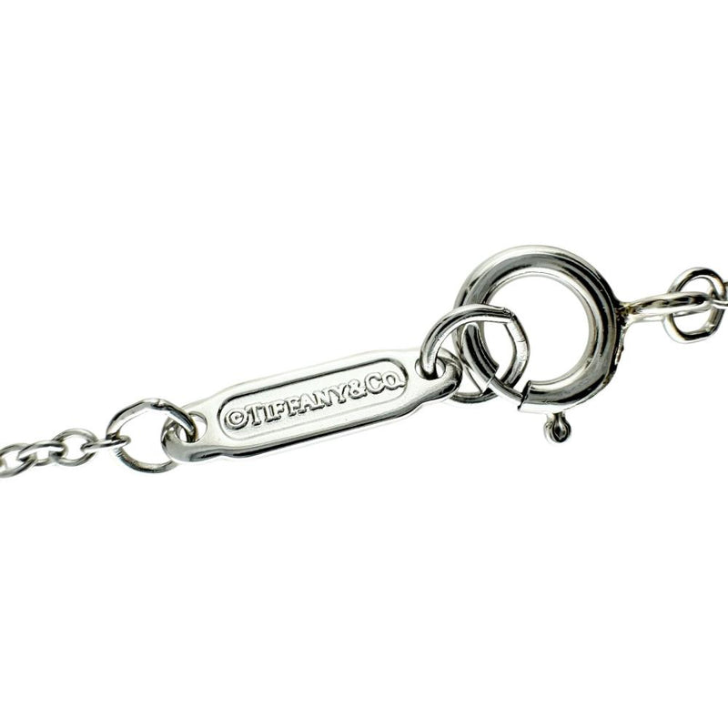 【TIFFANY&Co./ティファニー】 ペーパーフラワー ダイヤモンド ネックレス Pt950プラチナ 2.9g 41.0cm レディース 【中古】【真子質店】【GD】 【IISS】