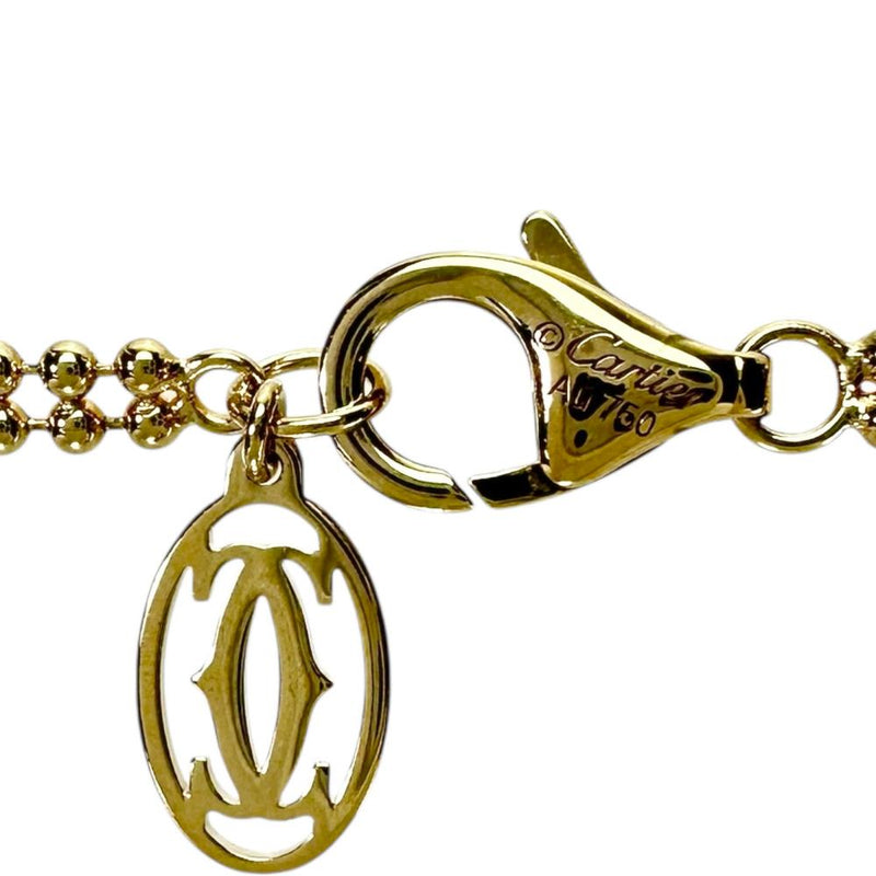 【CARTIER/カルティエ】 トリニティ ラージ 現行モデル ネックレス K18ゴールド 18金/YG/WG/PG 20.3g 53.0cm B7224813 レディース 【中古】【真子質店】【GD】 【DMoIx】