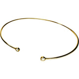 【TIFFANY&Co./ティファニー】 フープバングル シングルロウ 2Pダイヤモンド ブレスレット K18YGイエローゴールド 18金 3.5g 20.0cm レディース 【中古】【真子質店】【GD】 【IMaKMo】