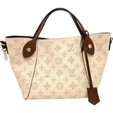 【LOUIS VUITTON/ルイ・ヴィトン】 マヒナ ヒナPM M54351 2WAYショルダーバッグ ハンドバッグ レザー ガレ（ベージュ）/シルバー金具 レディース【中古】【真子質店】【BL】 【TxYMi】