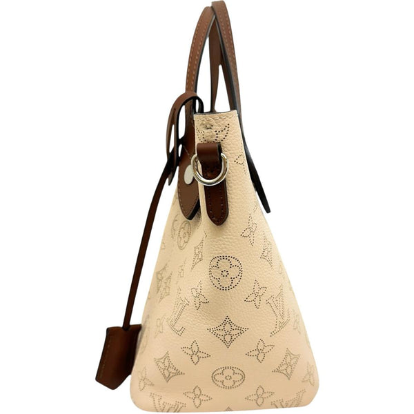 【LOUIS VUITTON/ルイ・ヴィトン】 マヒナ ヒナPM M54351 2WAYショルダーバッグ ハンドバッグ レザー ガレ（ベージュ）/シルバー金具 レディース【中古】【真子質店】【BL】 【TxYMi】